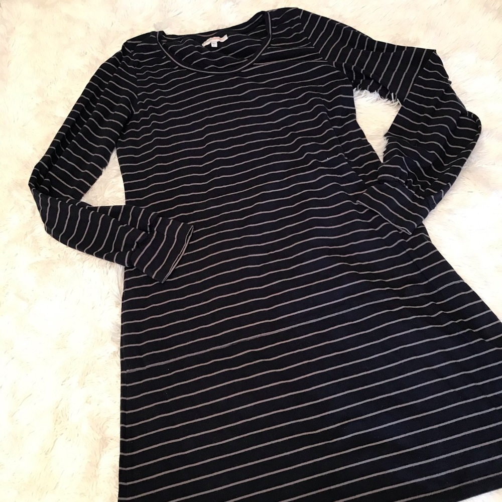 Natural by Known Supply Striped Organic Dress